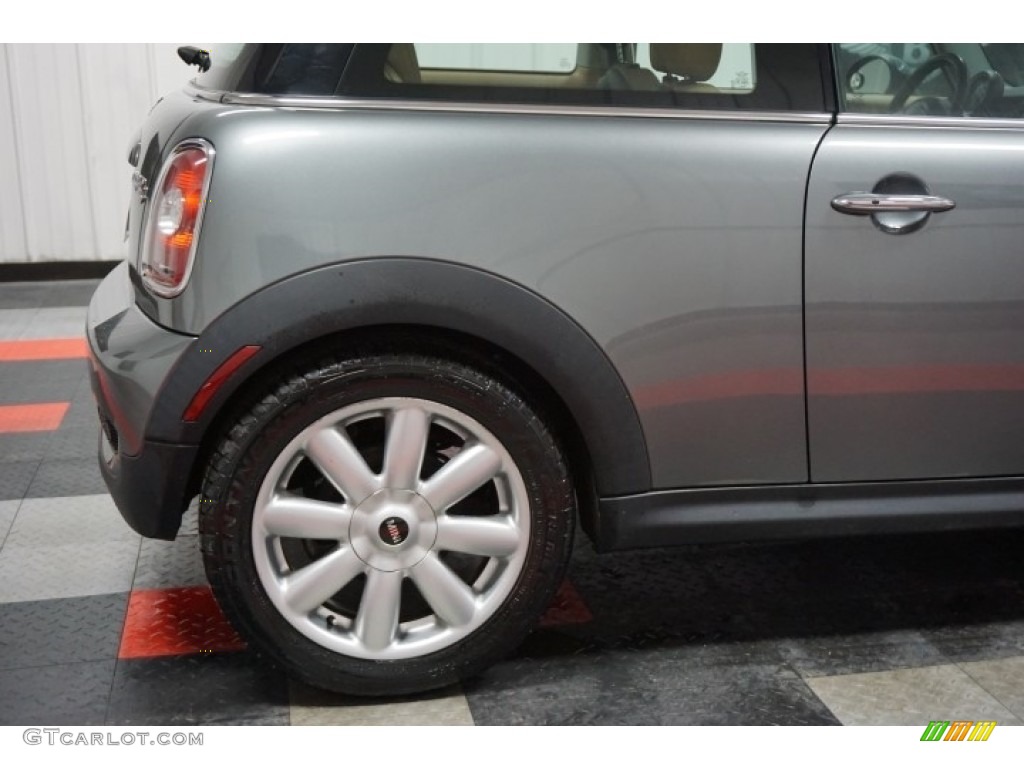 2007 Cooper S Hardtop - Dark Silver Metallic / Gravity Tuscan Beige photo #58
