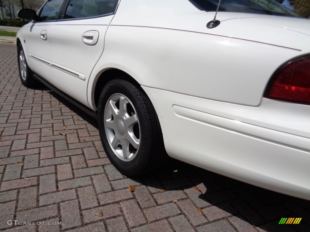 2003 Sable LS Premium Sedan - Vibrant White / Medium Parchment photo #23