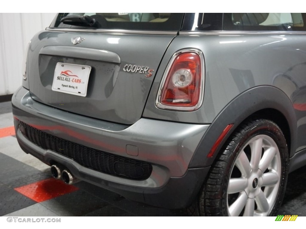 2007 Cooper S Hardtop - Dark Silver Metallic / Gravity Tuscan Beige photo #64