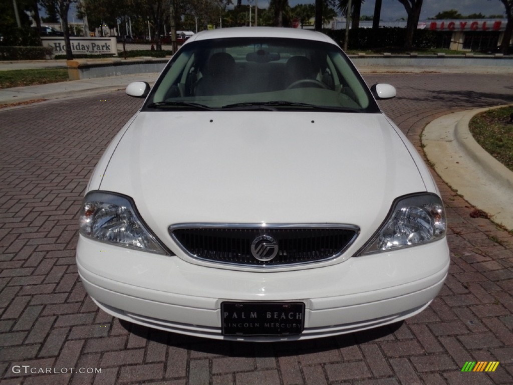 2003 Sable LS Premium Sedan - Vibrant White / Medium Parchment photo #25