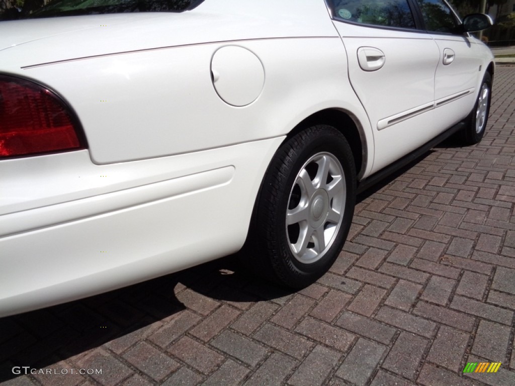 2003 Sable LS Premium Sedan - Vibrant White / Medium Parchment photo #36
