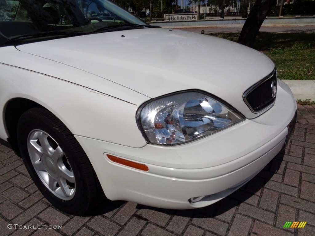 2003 Sable LS Premium Sedan - Vibrant White / Medium Parchment photo #40