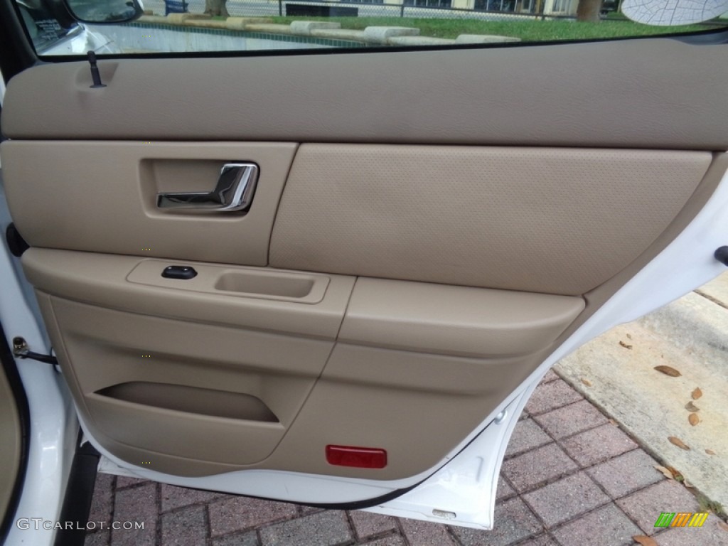 2003 Sable LS Premium Sedan - Vibrant White / Medium Parchment photo #65