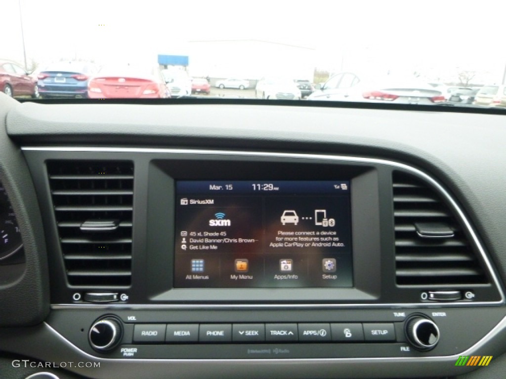 2017 Elantra Limited - Red / Gray photo #17