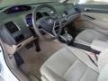 Beige 2009 Honda Civic LX Sedan Interior Color
