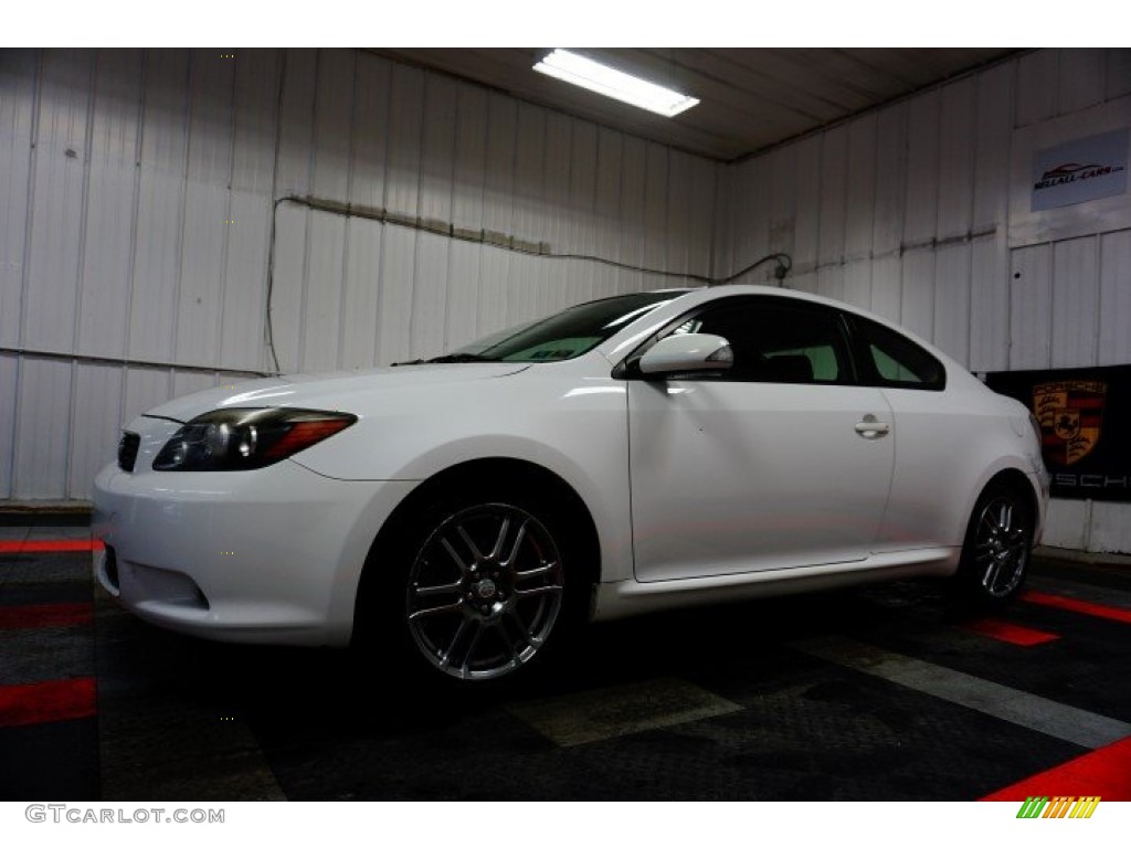 2008 tC  - Super White / Dark Charcoal Gray photo #2