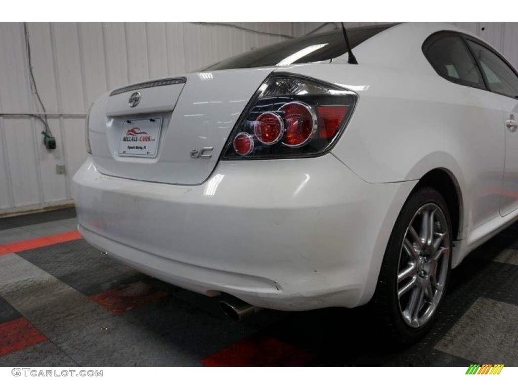 2008 tC  - Super White / Dark Charcoal Gray photo #62