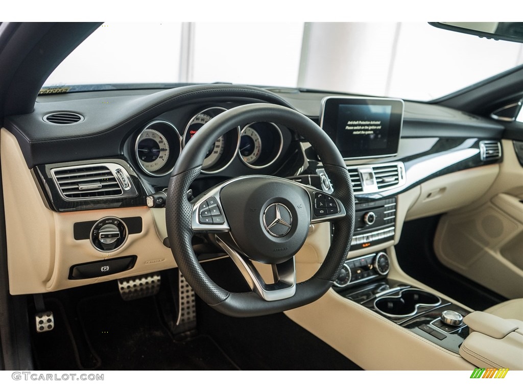 2015 CLS 550 Coupe - Obsidian Black Metallic / Silk Beige/Espresso Brown photo #5