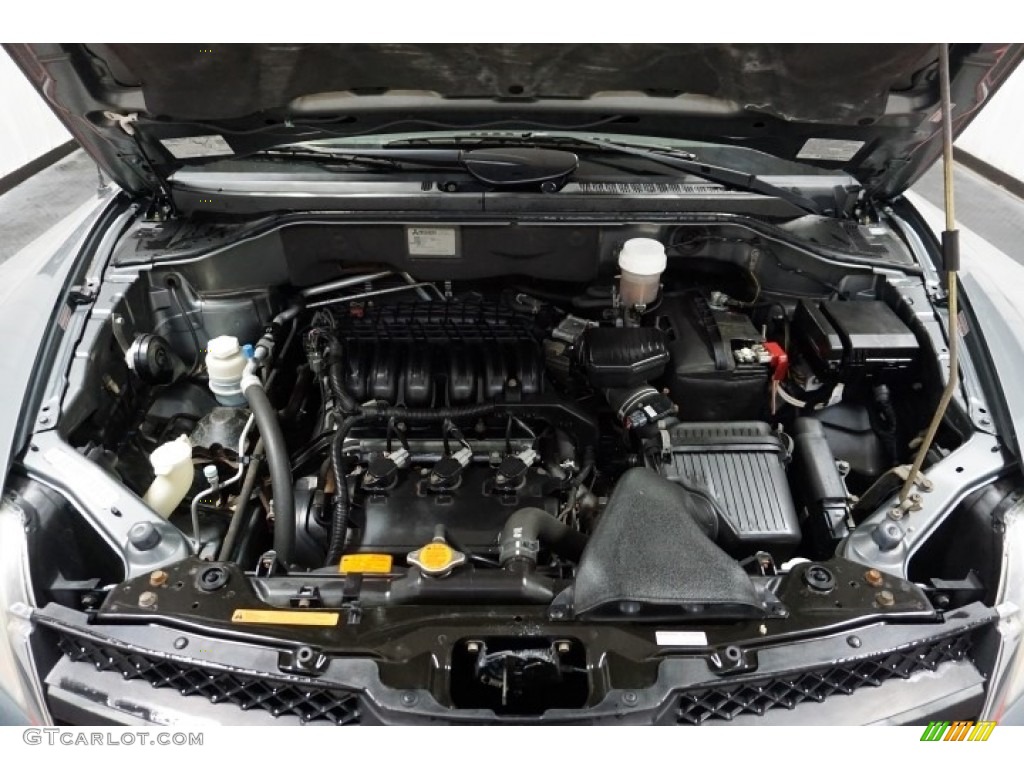 2006 Endeavor LS AWD - Titanium Gray Pearl / Charcoal photo #40