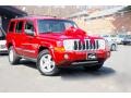 Inferno Red Pearl 2006 Jeep Commander Limited 4x4
