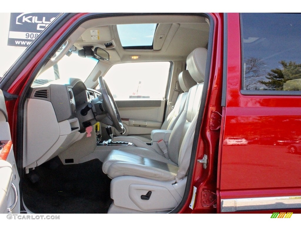 2006 Commander Limited 4x4 - Inferno Red Pearl / Dark Khaki/Light Graystone photo #16