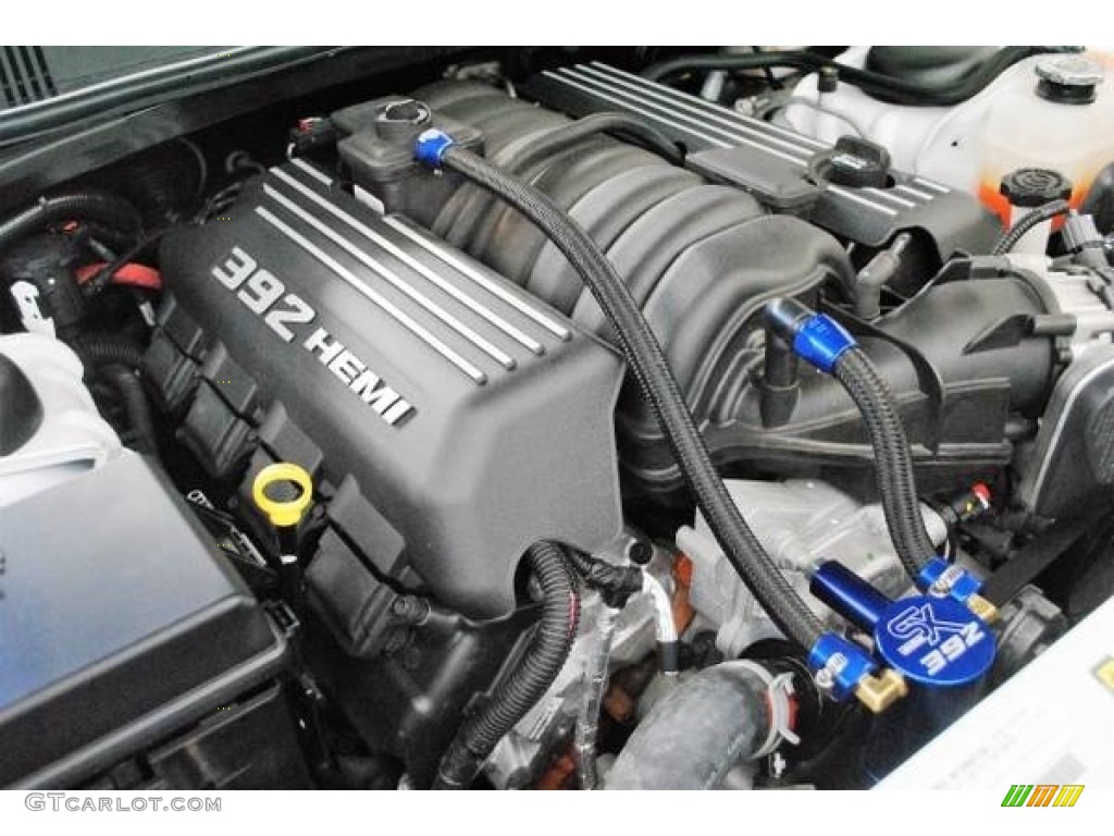 2011 Challenger SRT8 392 - Bright White / Dark Slate Gray photo #2