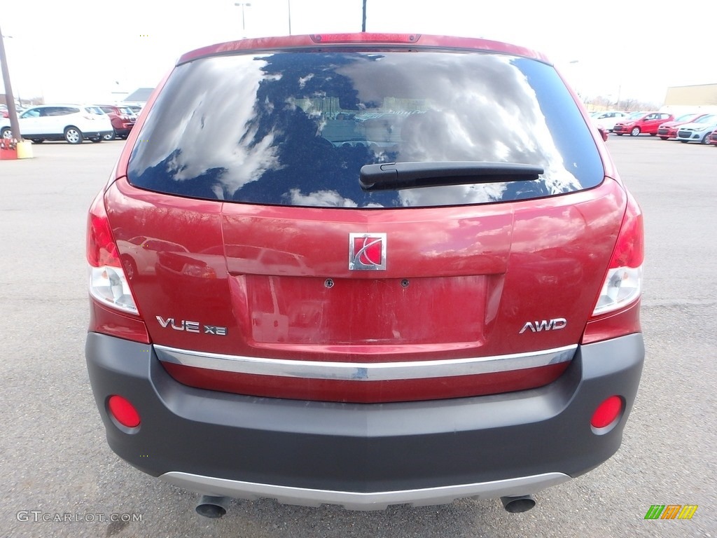 2008 VUE XE 3.5 AWD - Ruby Red / Gray photo #3