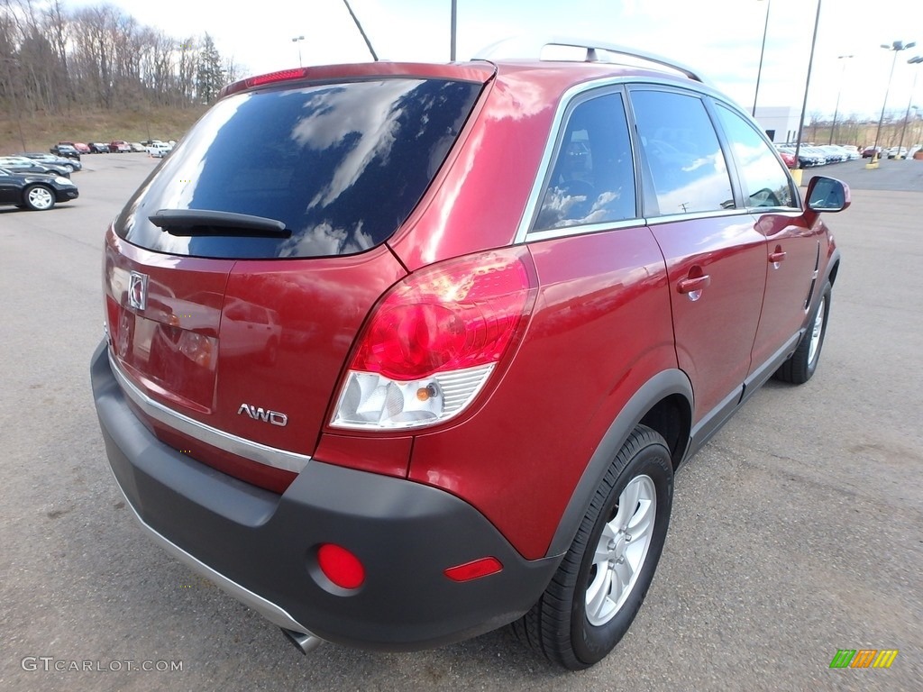 2008 VUE XE 3.5 AWD - Ruby Red / Gray photo #4