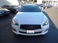 2015 Moonlight White Infiniti Q50 3.7  photo #2