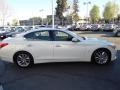 2015 Moonlight White Infiniti Q50 3.7  photo #6