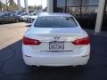 2015 Moonlight White Infiniti Q50 3.7  photo #9