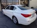 2015 Moonlight White Infiniti Q50 3.7  photo #11