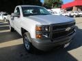 2014 Silver Ice Metallic Chevrolet Silverado 1500 WT Regular Cab 4x4  photo #6