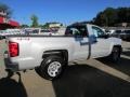 2014 Silver Ice Metallic Chevrolet Silverado 1500 WT Regular Cab 4x4  photo #8