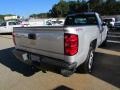 2014 Silver Ice Metallic Chevrolet Silverado 1500 WT Regular Cab 4x4  photo #9