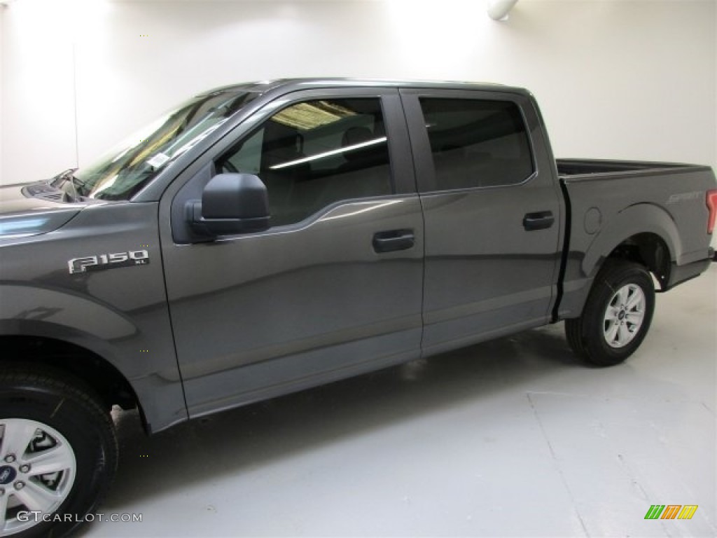 2016 F150 XL SuperCrew - Magnetic / Medium Earth Gray photo #5