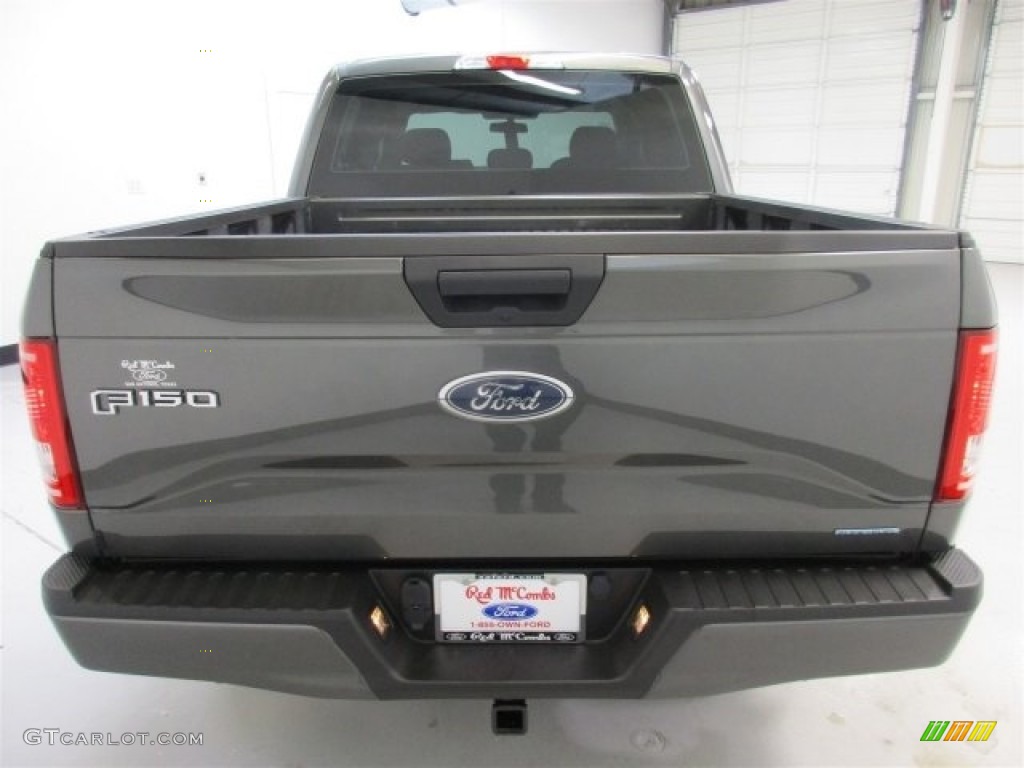 2016 F150 XL SuperCrew - Magnetic / Medium Earth Gray photo #9