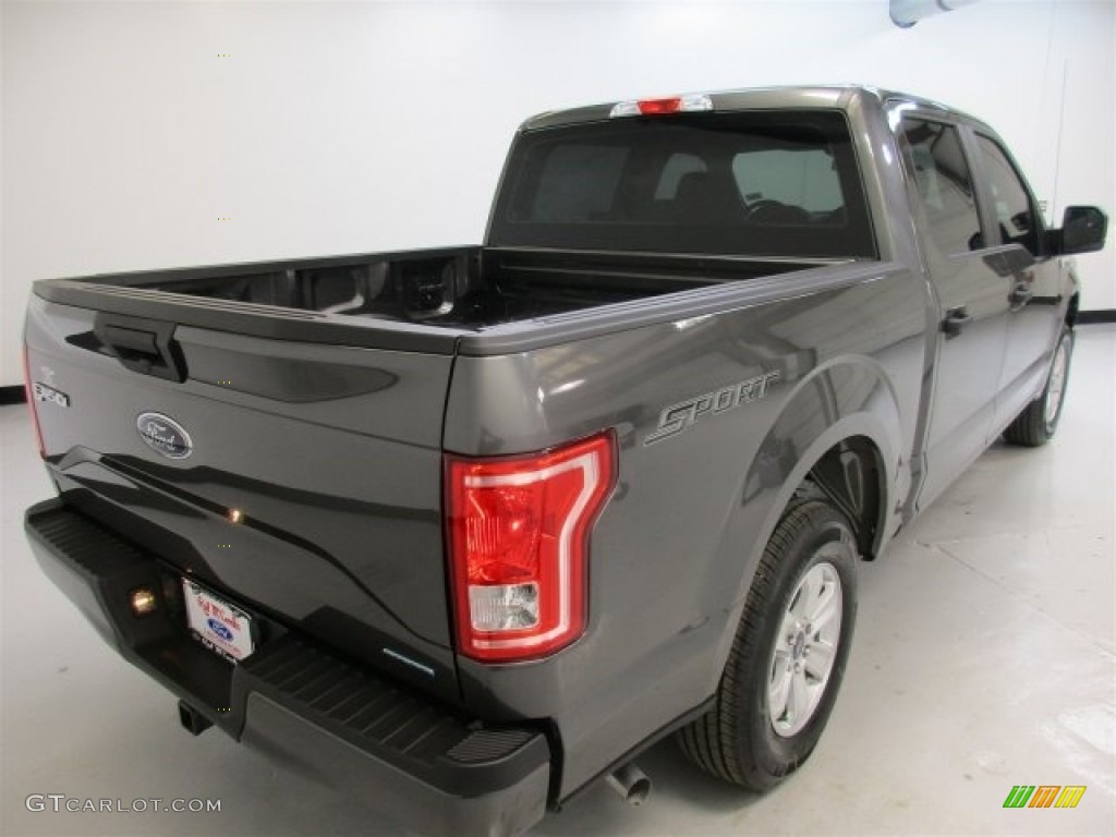 2016 F150 XL SuperCrew - Magnetic / Medium Earth Gray photo #10
