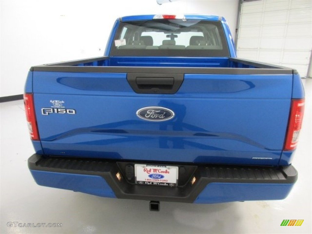 2016 F150 XL SuperCrew - Blue Flame / Medium Earth Gray photo #9