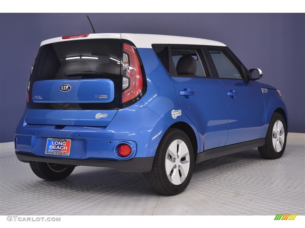 2015 Soul EV - Caribbean Blue / Gray Two Tone photo #7