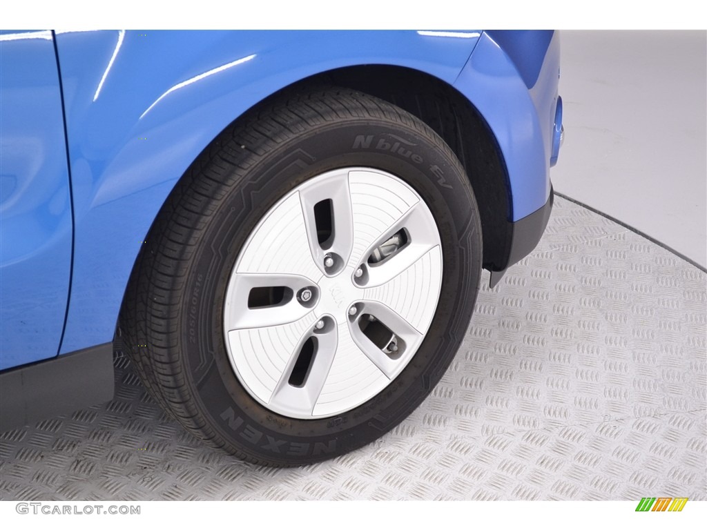 2015 Soul EV - Caribbean Blue / Gray Two Tone photo #9