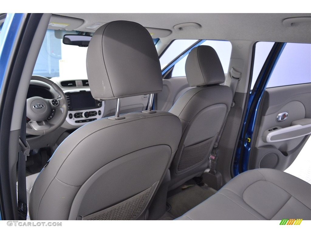 2015 Soul EV - Caribbean Blue / Gray Two Tone photo #14