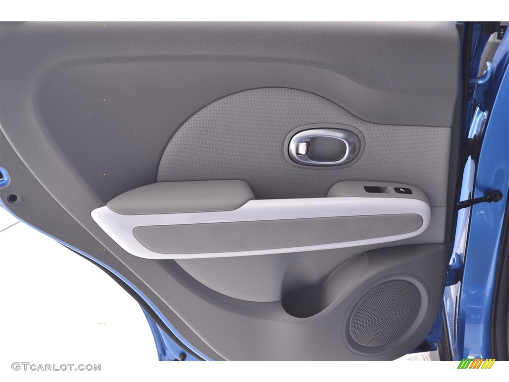 2015 Soul EV - Caribbean Blue / Gray Two Tone photo #20