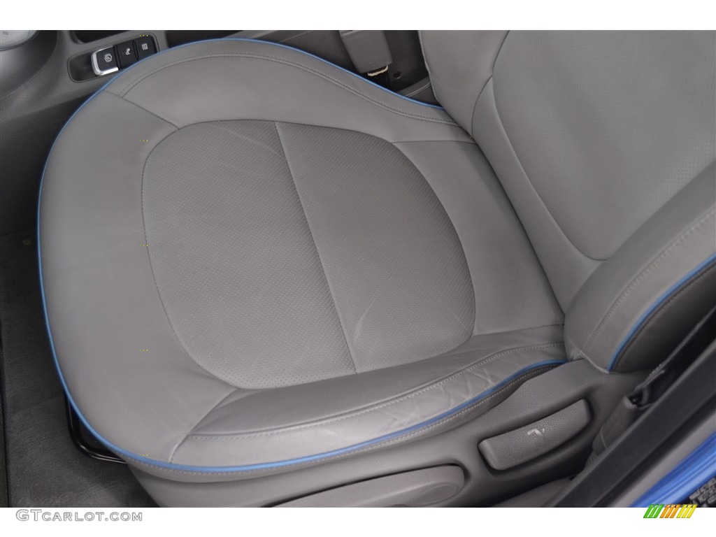 2015 Soul EV - Caribbean Blue / Gray Two Tone photo #22