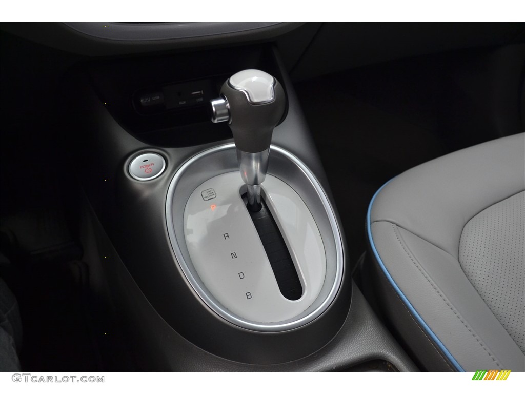 2015 Soul EV - Caribbean Blue / Gray Two Tone photo #24