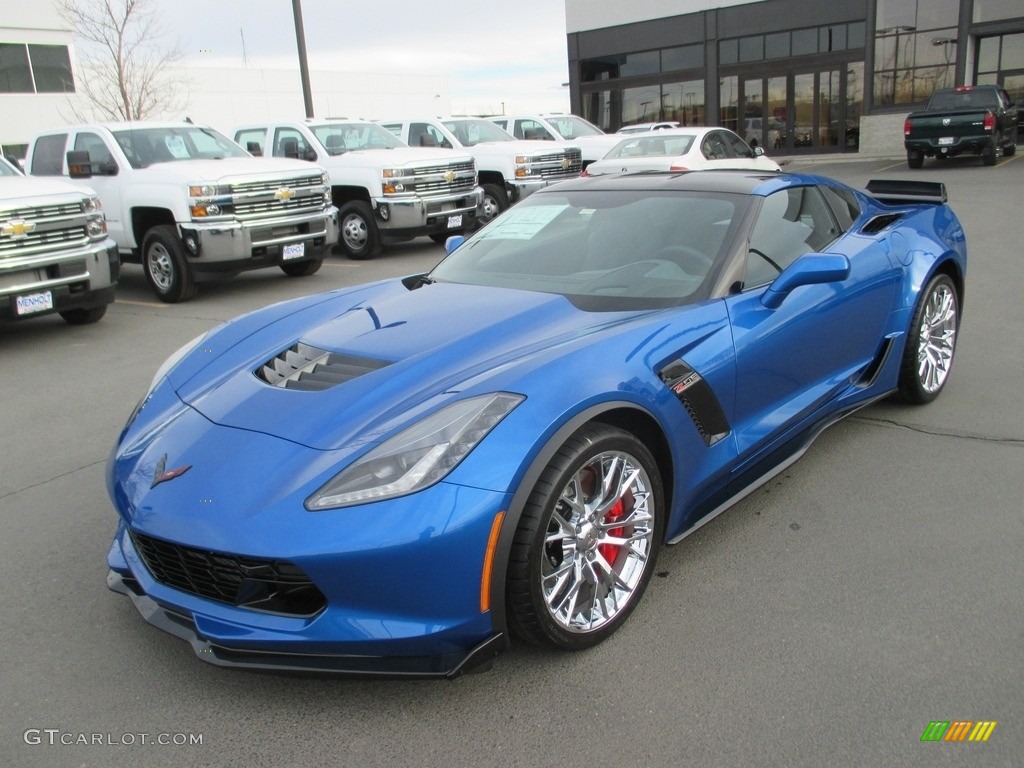 Laguna Blue Metallic 2016 Chevrolet Corvette Z06 Coupe Exterior Photo #111613674