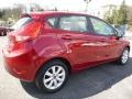 2013 Ruby Red Ford Fiesta SE Hatchback  photo #2