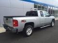 2013 Silver Ice Metallic Chevrolet Silverado 1500 LTZ Extended Cab 4x4  photo #7