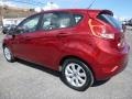 2013 Ruby Red Ford Fiesta SE Hatchback  photo #4