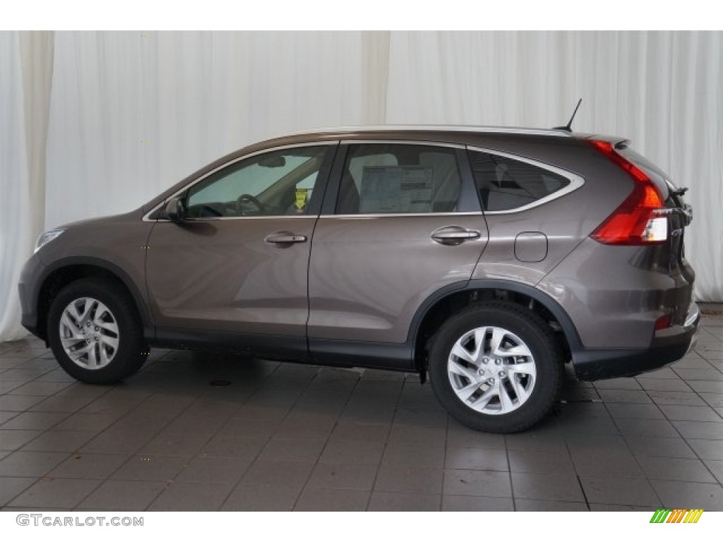 2016 CR-V EX - Urban Titanium Metallic / Beige photo #7