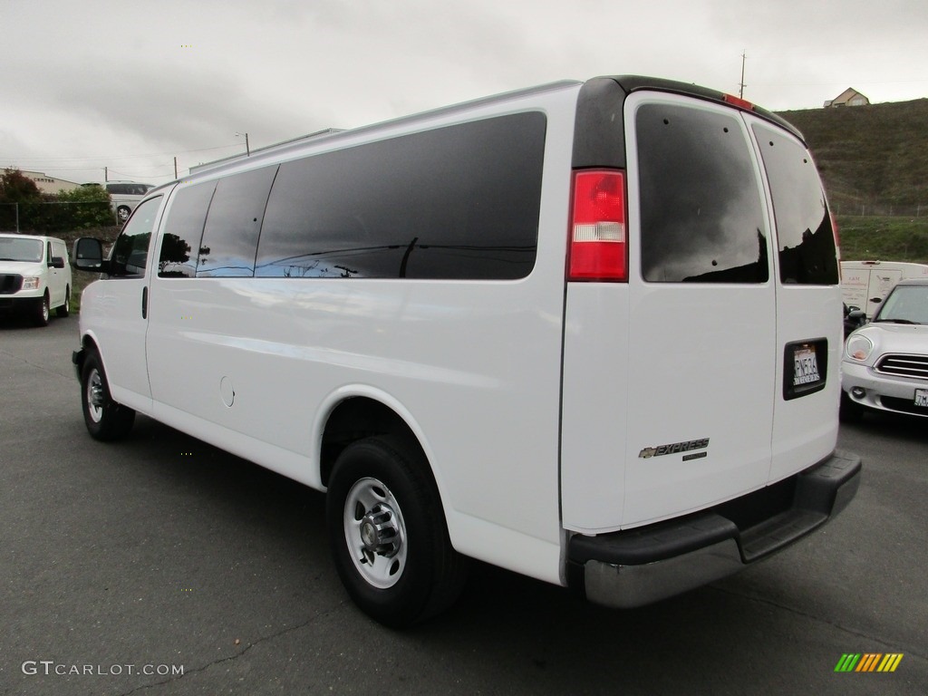 2012 Express LT 3500 Passenger Van - Summit White / Medium Pewter photo #5
