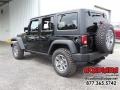 2016 Black Jeep Wrangler Unlimited Rubicon 4x4  photo #2