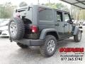 2016 Black Jeep Wrangler Unlimited Rubicon 4x4  photo #3