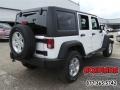 2016 Bright White Jeep Wrangler Unlimited Sport 4x4  photo #3