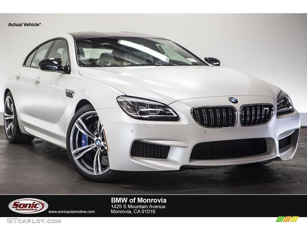 2016 M6 Gran Coupe - BMW Individual Frozen Brilliant White Metallic / BMW Individual Opal White photo #1