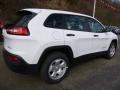 2016 Bright White Jeep Cherokee Sport 4x4  photo #6