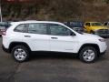 2016 Bright White Jeep Cherokee Sport 4x4  photo #7