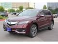 2016 Basque Red Pearl II Acura RDX Advance  photo #3