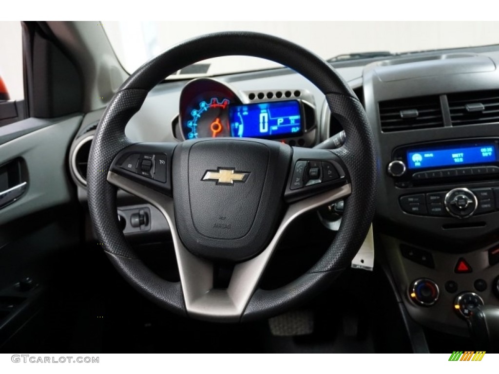 2012 Sonic LT Hatch - Inferno Orange Metallic / Jet Black/Dark Titanium photo #27