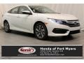 2016 White Orchid Pearl Honda Civic EX Sedan  photo #1